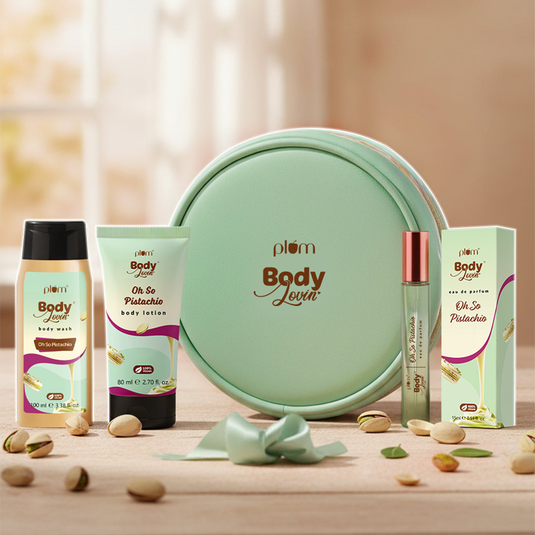 Plum Goodness Oh So Pistachio Bath & Body Gift Set by BodyLovin'**