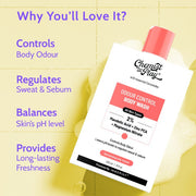 Chemist At Play 2% Mandelic Acid Odour Control Body Wash for Long Lasting Freshness - 236 ml