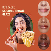 Plum Goodness Popcorn N' Pilates Glassic Lip Balm by BodyLovin'
