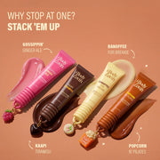 Plum Goodness Popcorn N' Pilates Glassic Lip Balm by BodyLovin'