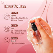 Plum Goodness Pocket Diary Perfume Discovery Set by BodyLovin'**