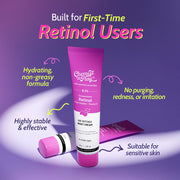 Chemist At Play 0.1% Retinol Night Cream with Aloe Vera For Fine Lines & Wrinkles - 30 gm