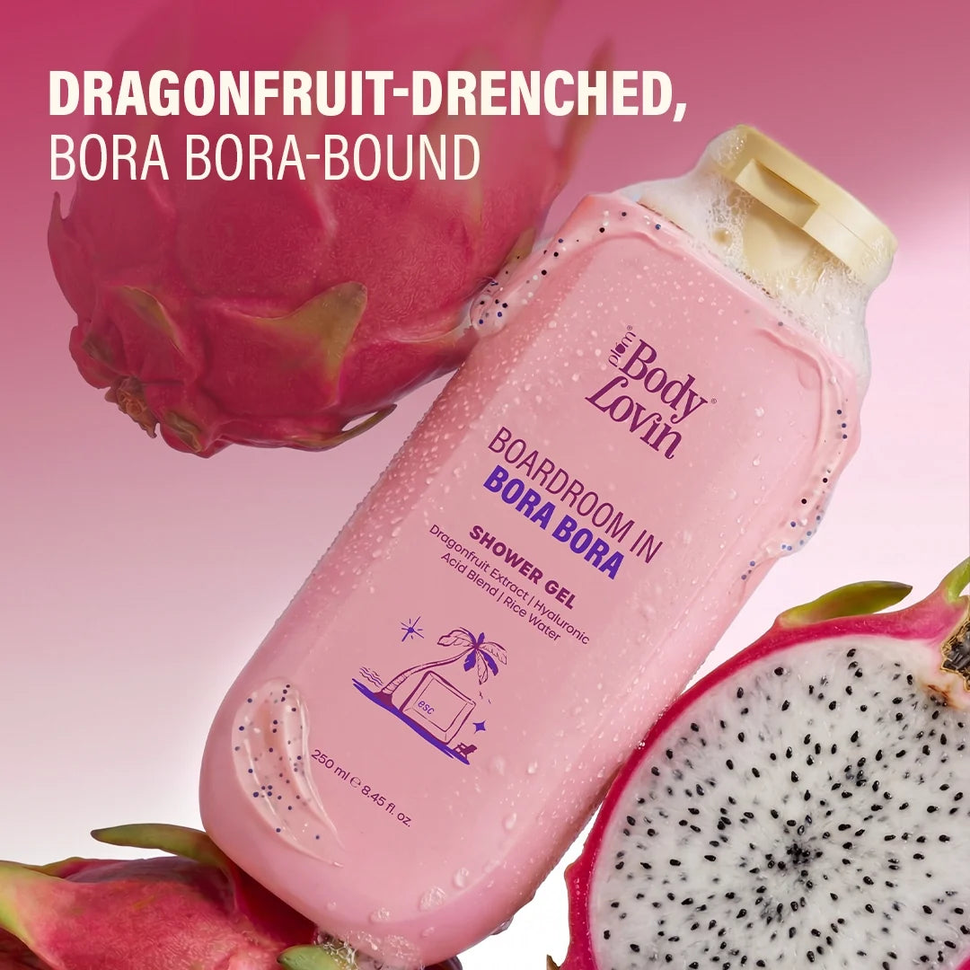 Plum Goodness Boardroom In Bora Bora Shower Gel by BodyLovin'
