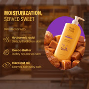 Plum Goodness Vanilla Caramello Body Lotion by BodyLovin' | 400 ml