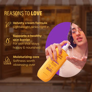 Plum Goodness Vanilla Caramello Body Lotion by BodyLovin' | 400 ml