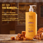 Plum Goodness Vanilla Caramello Body Lotion by BodyLovin' | 400 ml