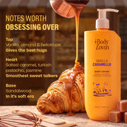 Plum Goodness Vanilla Caramello Body Lotion by BodyLovin' | 400 ml
