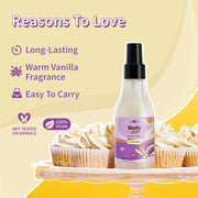 Plum Goodness Vanilla Vibes Body Mist by Plum BodyLovin' | 150 ml