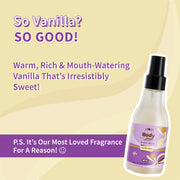 Plum Goodness Vanilla Vibes Body Mist by Plum BodyLovin' | 150 ml