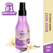 Plum Goodness Vanilla Vibes Body Mist by Plum BodyLovin' | 150 ml