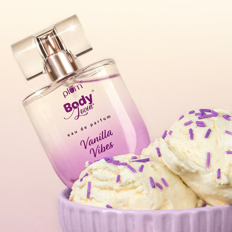 Plum Goodness Vanilla Vibes Eau De Parfum by BodyLovin' | 50 ml