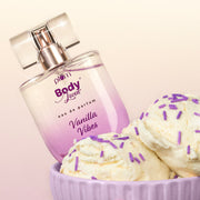 Plum Goodness Vanilla Vibes Eau De Parfum by BodyLovin' | 50 ml