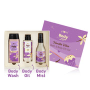 Plum Goodness Vanilla Vibes Bath & Body Gift Set by BodyLovin'**
