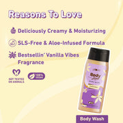 Plum Goodness Vanilla Vibes Bath & Body Gift Set by BodyLovin'**