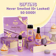 Plum Goodness Vanilla Vibes Bath & Body Gift Set by BodyLovin'**