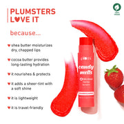 Plum Goodness Candy Melts Strawberry Sorbet Tinted Lip Balm