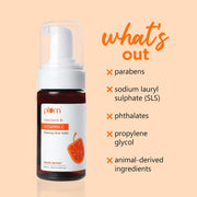Plum Goodness Mandarin & Vitamin C Foaming Face Wash For Glowing Skin