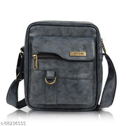 Veneer Classic Synthetic leather Shoulder Office Daytrip Crossbody Sling Bag For Men
