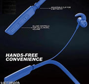 BT 235 Wireless Neckband Crispy And Clear Sound Quality Deep Bass 20Hr Battery Type C Fast Charging Magnetic Lock |Premium Metal Look & Crystal-Clear Mic Sound | Bluetooth Headphones | Bluetooth Earphone Under 299rs | Bluetooth Headset