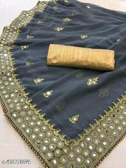SHASHI MIRROR TRENDY SAREE