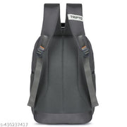 Tripto Casual backpack 3 compartments, front pocket, bottle holder, School bags for boys & girls, College bag for women and men, Ideal for school, college, office Laptop Bag & travel