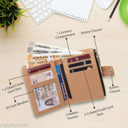 TnW Small Women's Wallet -PU Leather Multi Wallets | Credit Card Holder | Coin Purse Zipper -Small Secure Card Case/Gift