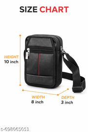 veekay-Crossbody  Messenger Sling Bags For Men's & Women's || Office College & Travel Using One