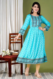 Toop Gown Printed
