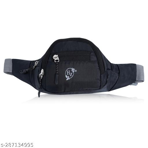 Hazrat  Black Waist Bag