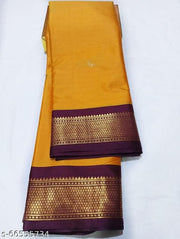Women Sico Silk Paithani Saree | All Over Zari Butta Design | Running Contrast Blouse | Festive & Wedding Wear