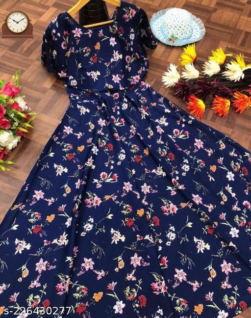 crepe kurtis