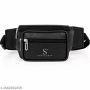 Waist Bag for Men Side Bag for Travel, Sports Waterproof & Adjustable Belt Pouch Fanny Waist Bag