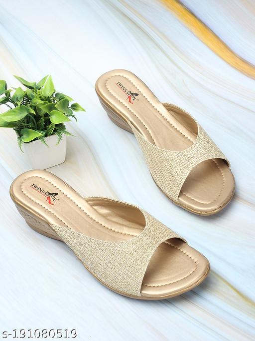 Women New Trendy wedge heel sandal slippers