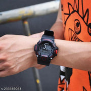 Army Kids-Boys Black Silicon Casual Sports Watches