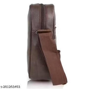Casual Crossbody Synthetic Leather Men Sling Bag/Shoulder Bag for Men/Travel Bag/Cross Body Bag/Office Business Bag/Messenger Bag/Stylish Sling Bag for Men