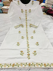 STYLISHED WOMEN EMBROIDERY KURTI'S