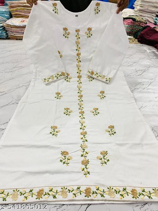 STYLISHED WOMEN EMBROIDERY KURTI'S