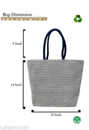 Chik & Edgy Canvas Tote Bag l Grocery bag  shopping bag