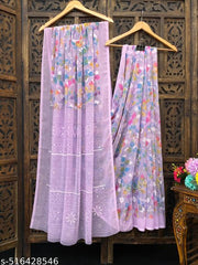 latest georgette saree for women new design printed collection saree 2025 for daily wear saree or daily use saree below 300