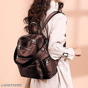 Leather Backpack for Women Elegants Backpack Purse Ladies Leather Shoulder Fitting Rakhi Gift for Sister, Mother Bhabhi