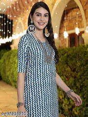 Polyster/Crepe fabric-Neeva Creation Fancy Designer Low price Kurti