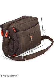 Nylon Sling Bag | Cross Body Bag | Stylish Side Bag For Men & Women || Sling Bags For Men & Women || Polyester Sling Bags || Cross Body Sling Bag (Pack Of 1)