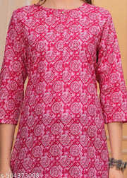 Cotton printed Woman kurti