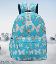 IRMAO Water Resistant Laptop Backpack/Casual Backpack/Daypack/Travel Backpack/College Bag For Women Girls Printed Backpacks (Pack of 1)