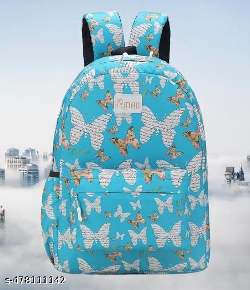 IRMAO Water Resistant Laptop Backpack/Casual Backpack/Daypack/Travel Backpack/College Bag For Women Girls Printed Backpacks (Pack of 1)