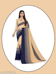 Kanooda Prints Fancy Georgette Printed Saree