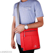 ZnW-Sling bags are perfect, elegant and stylish. Stylishness looks attractive. Sling bag, you can carry your Tablet, Books, College Material, Office Files, Personal Dairy and lot more.