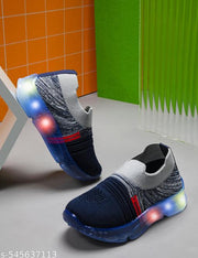 Kids Light Up Shoes, LED Soles, Hook and Loop Closure,Daily Wear Fashion Shoe,Exclusive for kids