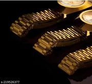 Kajal Ent Man Radd Mechanical Automatic Analoge wrist Golden watch