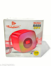 Rock Music RM-BT628 Bass Guru Wireless Bluetooth Speaker with RGB Lights | Portable Mini Speaker | 4 Hours Music Time